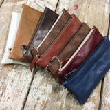 Leather pencil case (handmade)