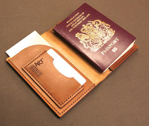 Leather Passport Cover (Laser Engraved)