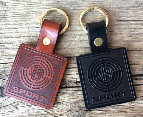 Leather Steyr Keyring