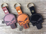 Leather Punisher Keyring